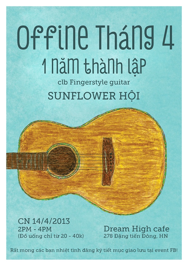 Offline giao lưu 4/2013 – Kỉ niệm 1 năm thành lập clb Sunflower Hội