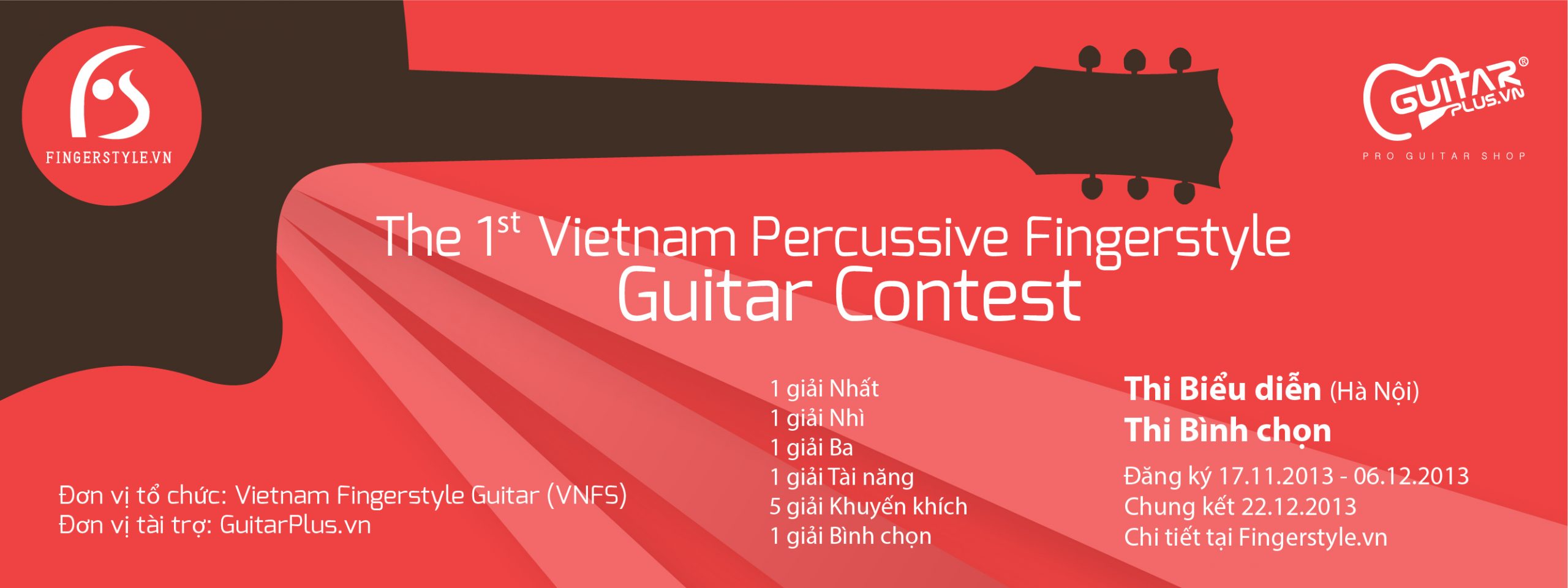 Thông tin The 1st Vietnam Percussive Fingerstyle Guitar Contest